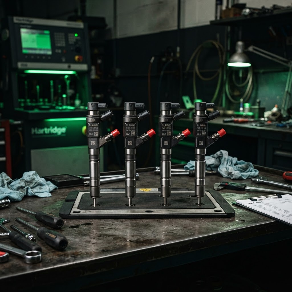 Servis vstřikovačů Bosch Common Rail – regenerace a opravy