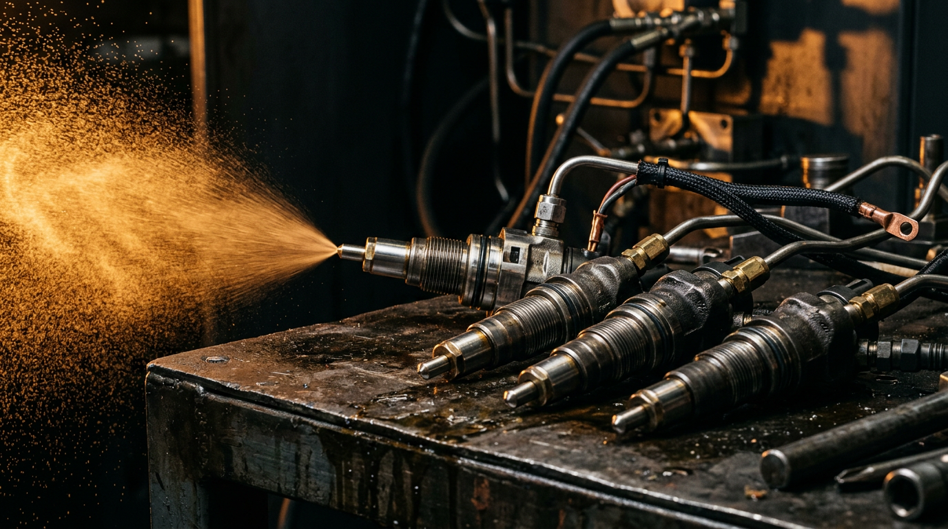 Regeneracja wtryskiwaczy Bosch Common Rail: objawy, diagnostyka i test na stole probierczym