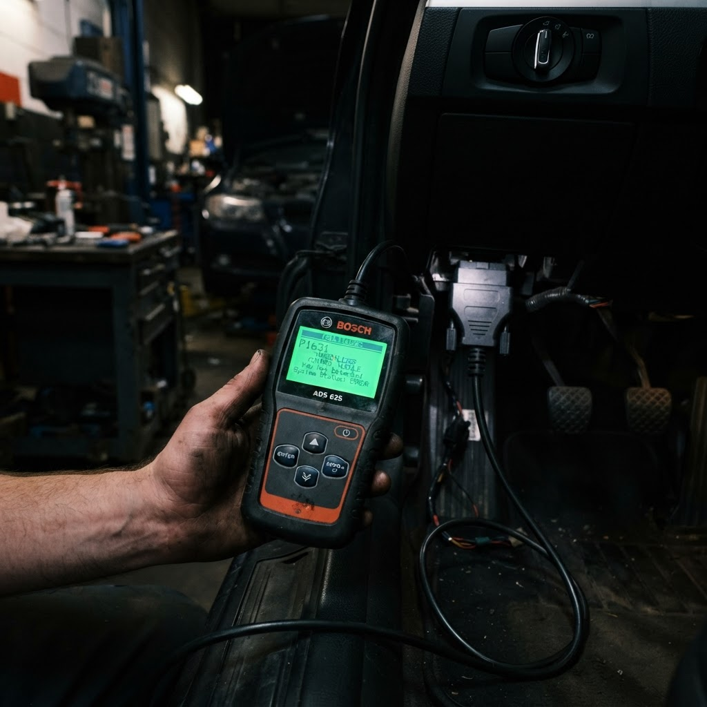 Chybové kódy OBD2 v dieselových autech - poškozený ovladač VP44