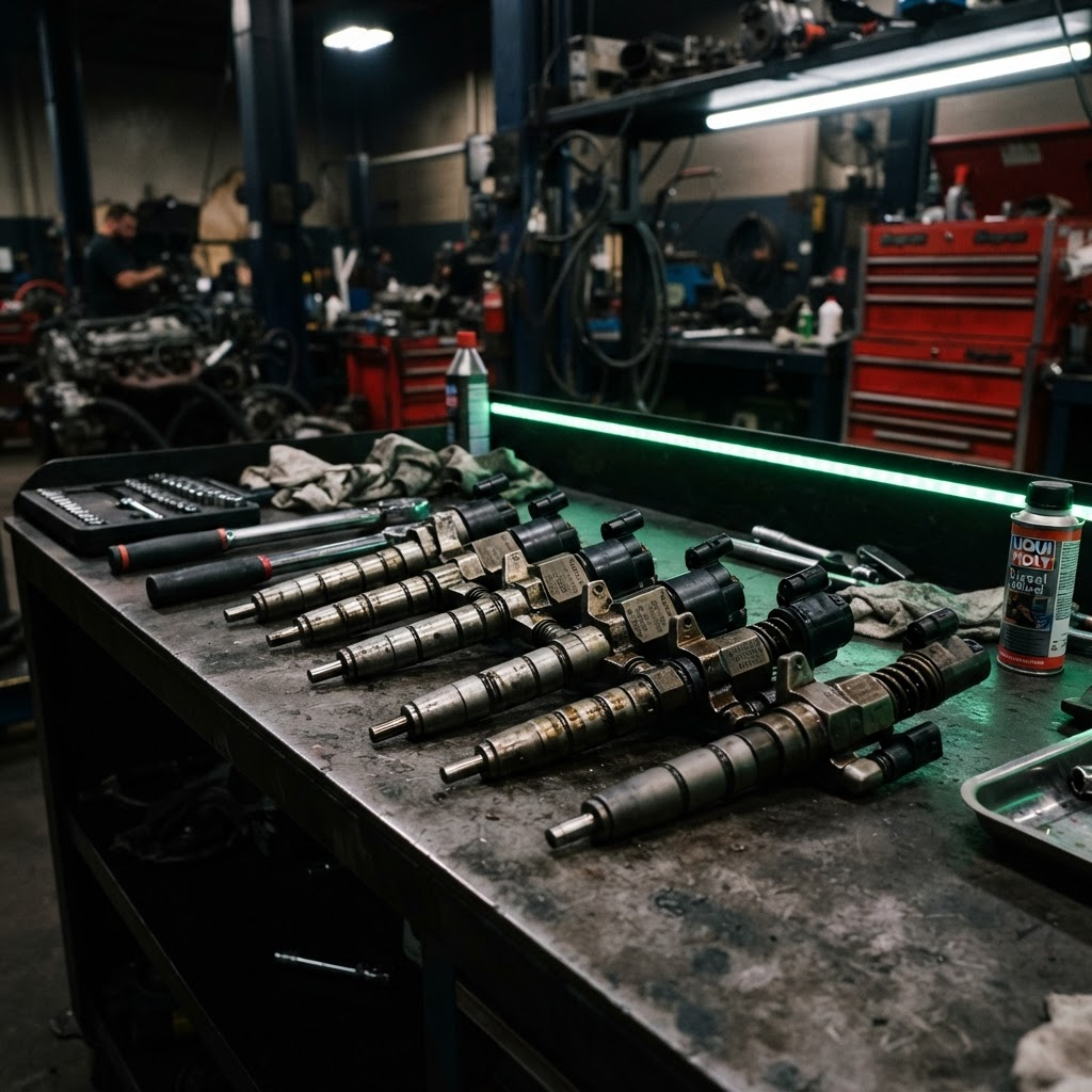 Regenerace jednotkových vstřikovačů Volvo a Renault - servis Unit Injector systémů